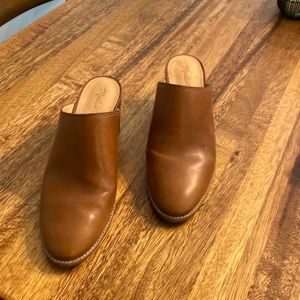 Madewell woman’s slip on mules shoes